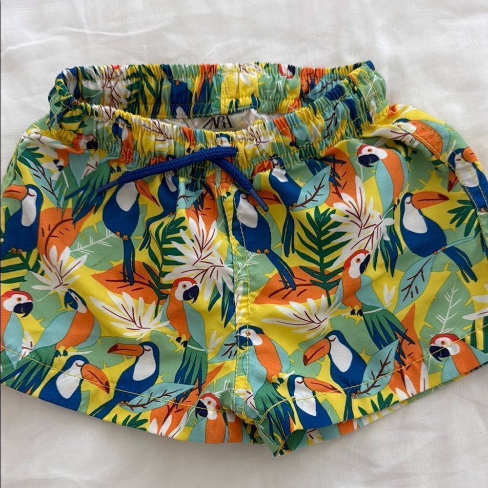 Zara baby swim trunks